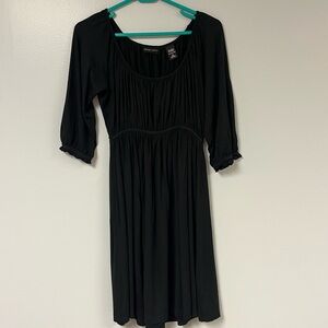 New York & Company Black Long Sleeve Dress